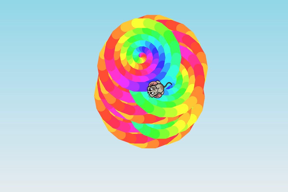 rainbow ball