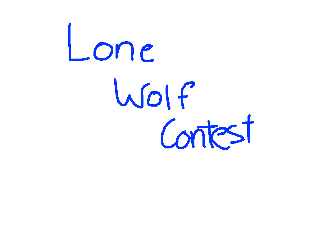 Lone Wolf Contest entry.