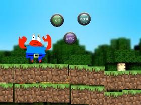 mr krabs in MINECRAFT