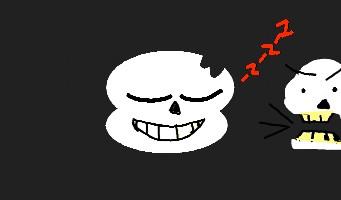 sans and papyrus HORRORTALE