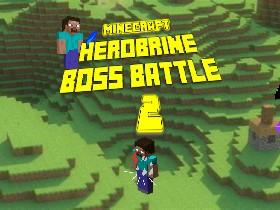 minecraft herobrine boss battle 2  1