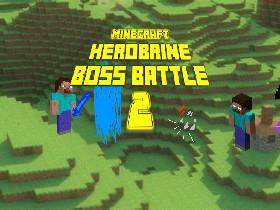 minecraft herobrine boss battle 2  1