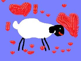 Love the sheep please heart!