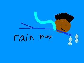 rain boy comic