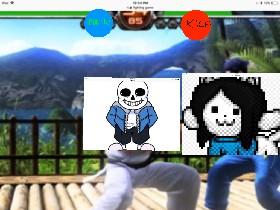 sans vs temmie fighter