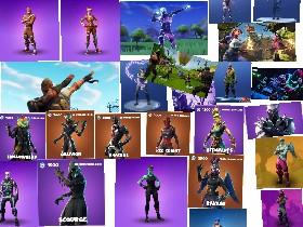 my favorate fortnite skins 1