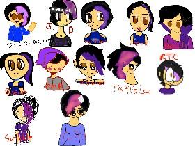 Me in different styles