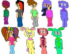 My OCs Redrawn