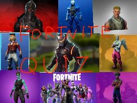 fortnite quiz