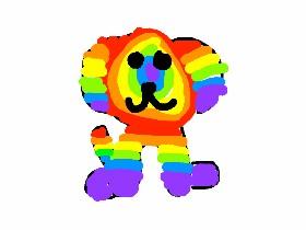 A puppy named rainbow