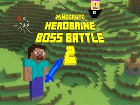 minecraft herobrine boss battle 2  1