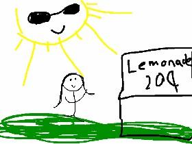 Lemonade stand!