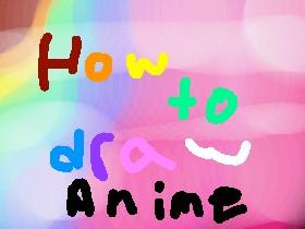 How to draw anime 2