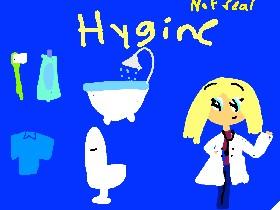 Our first advertisement Hygine health