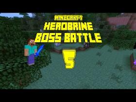 minecraft herobrine boss battle 5