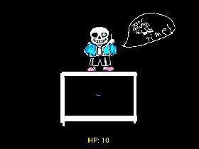 sans boss fight