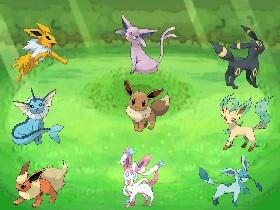 Eevee evolutions