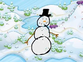 build my snow man/click him