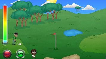 Golfing