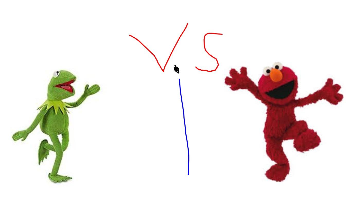 Kermit V.S Elmo