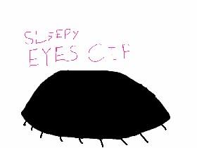 Sleepy Eyes GIF