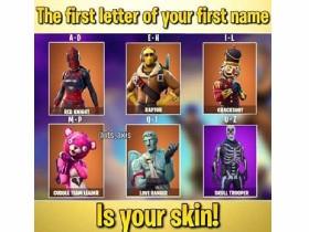 Fortnite What Skin Are You