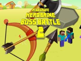 minecraft herobrine boss battle 2  2