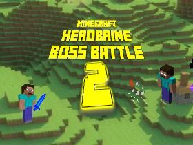 minecraft herobrine battle