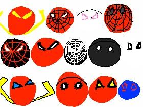 spiderman drawings