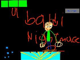 a baldi nightmare 2