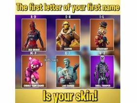 Fortnite What Skin Are You  