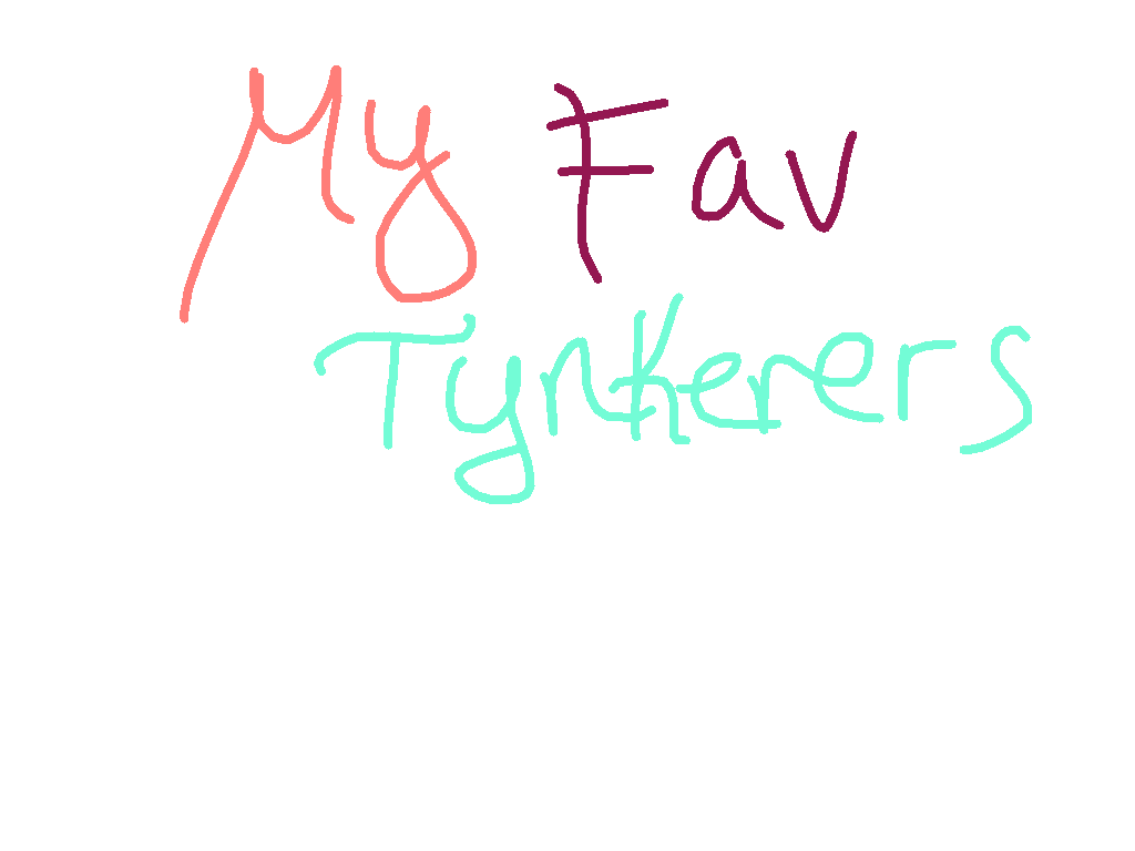 My Fav Tynkerers (January) 1