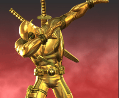 golden deadpool