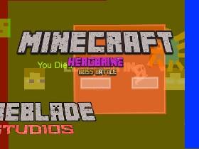 minecraft herobrine boss battle  1