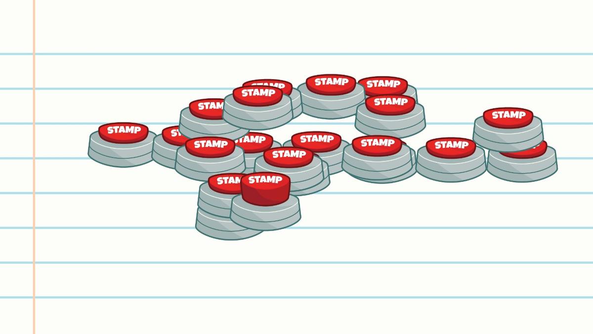 Creating a stamp machine