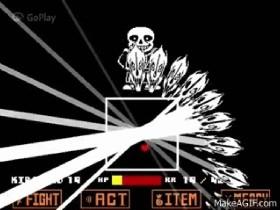 Sans battle