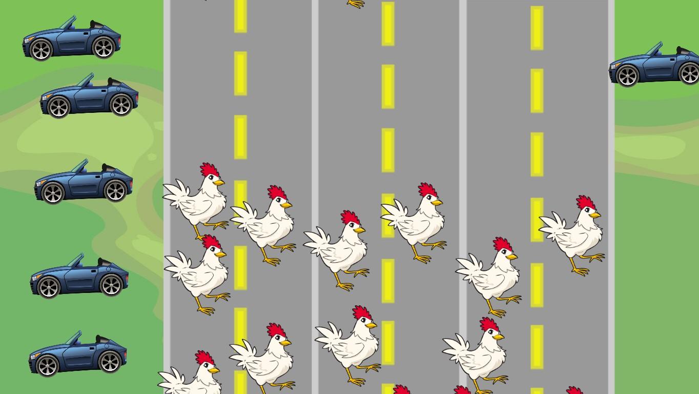 Chicken Crossing by meh