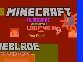 minecraft herobrine boss battle  1 1