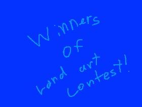 Winners of Land art contest!