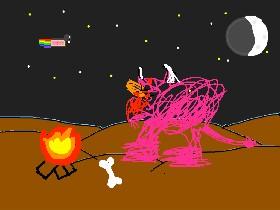 Nyan cat + pink dragon? 1