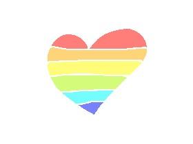 rainbow heart