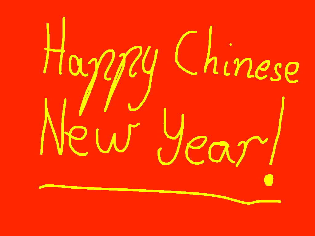 Happy Chinese New Year!