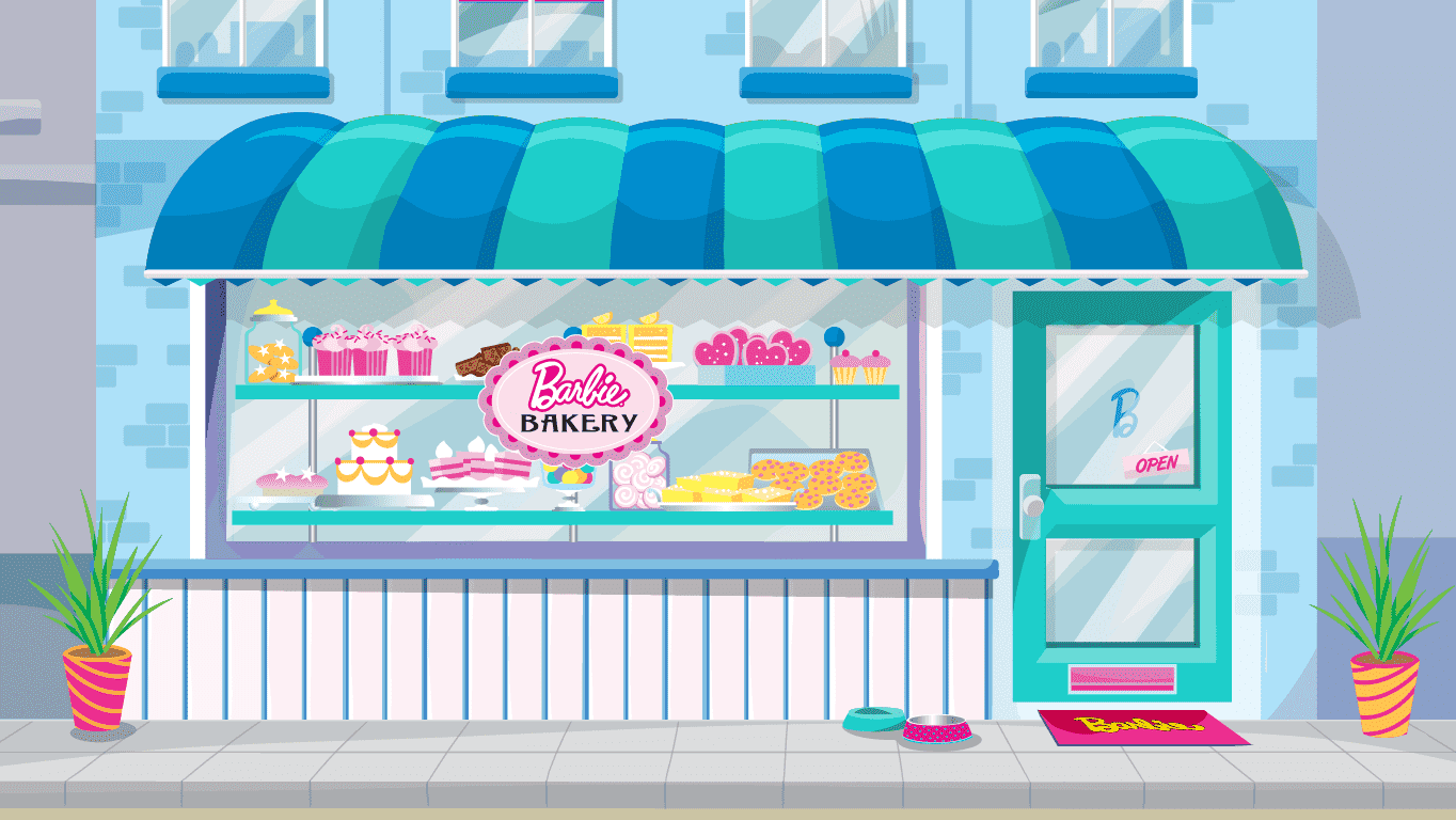 barbie bakery