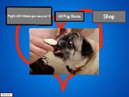 Pug With Oreo Clicker