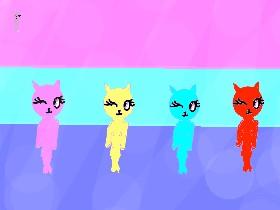 Rainbow kitties animation!