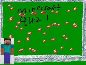 THE MINECRAFT QUIZ Alesia kaz.