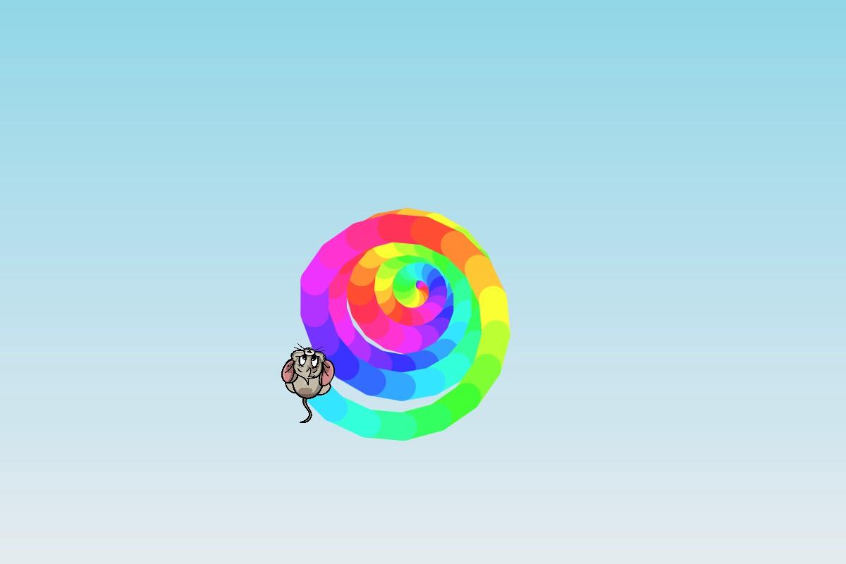 The rainbow spin