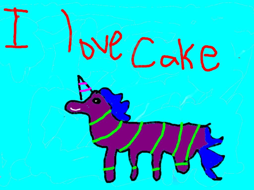 For: I love cake