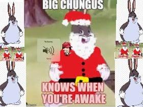 Dude steps on big chungus(cruel)