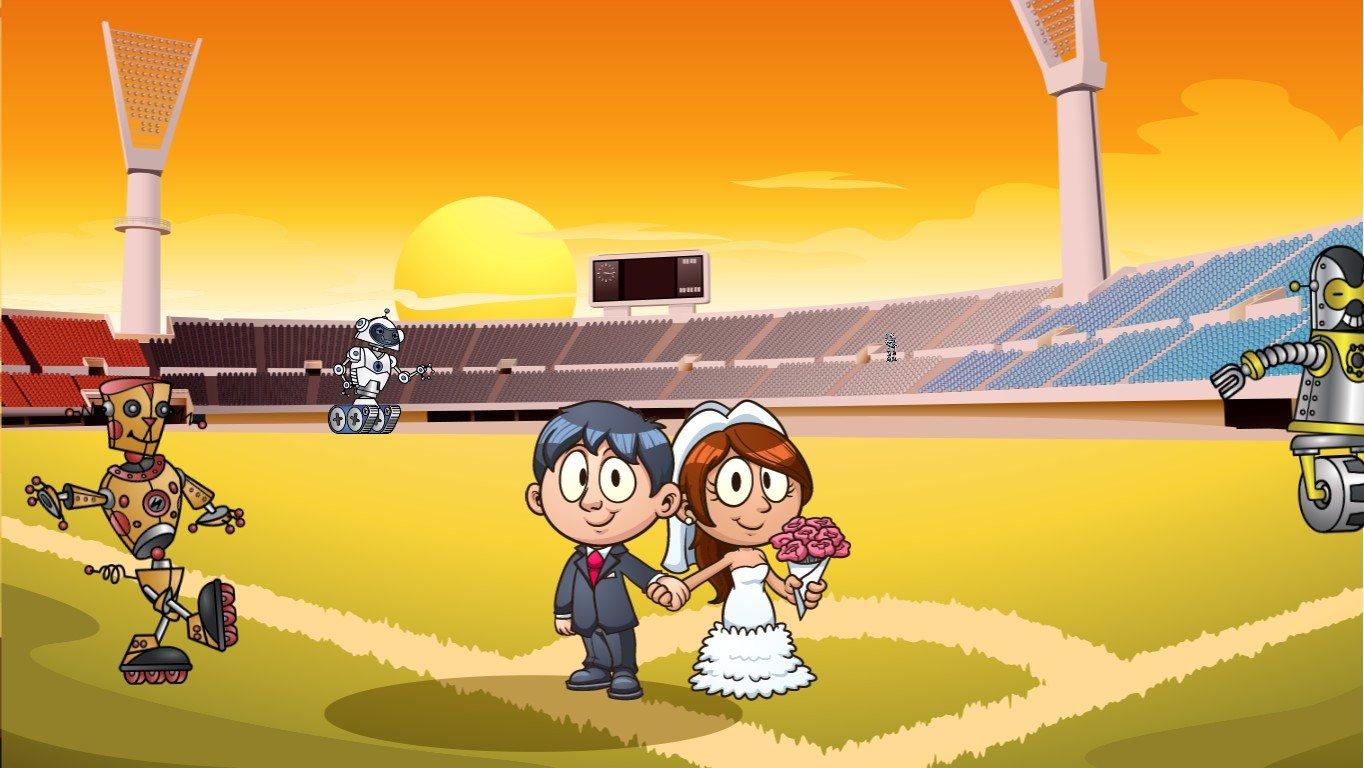 baseball and bride